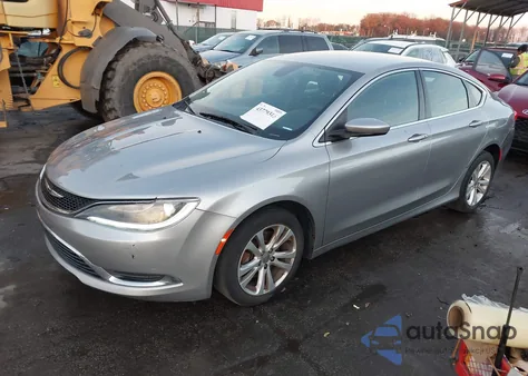 2016 Chrysler 200 Limited z USA, uszkodzony, nr VIN 1C3CCCAB8GN101584